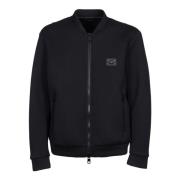 Dolce & Gabbana Snygg Logo-Patch Bomberjacka Black, Herr