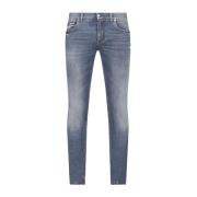 Dolce & Gabbana Stiliga Jeans med Unik Design Blue, Herr