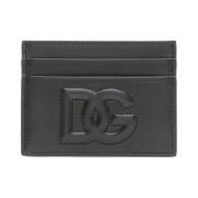 Dolce & Gabbana Stilfull Plånbok med Unik Design Black, Dam