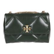 Tory Burch Diamant Quilt Axelväska Green, Dam