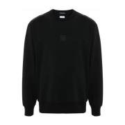 C.p. Company Metropolis Serie Logo Sweatshirt Svart Black, Herr