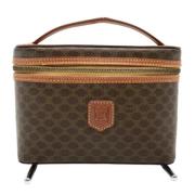 Celine Vintage Pre-owned Canvas kuvertvskor Brown, Dam