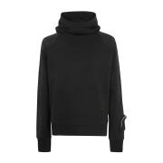 Thom Krom Svart huvtröja sweatshirt Black, Herr