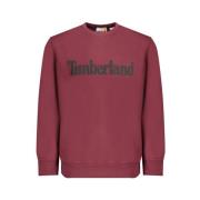 Timberland Röd Bomullströja Red, Herr