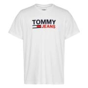 Tommy Jeans T-shirt White, Herr