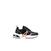 Alexander Smith Modern Marmor Kvinna Sneaker Svart Black, Dam