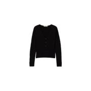 Twinset Cut-Out Stud Sweater Black, Dam