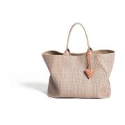 Parise Tote Bags Beige, Unisex