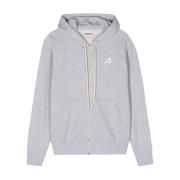 Autry Melange Hoodie för Män Gray, Herr