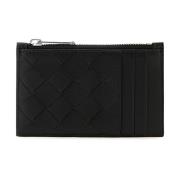 Bottega Veneta Kortficka Plånbok Black, Herr