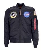 Alpha Industries Nasa Bomberjacka Svart Black, Herr