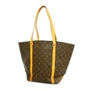 Louis Vuitton Vintage Pre-owned Tyg louis-vuitton-vskor Brown, Dam