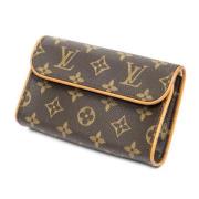 Louis Vuitton Vintage Pre-owned Canvas handvskor Brown, Dam