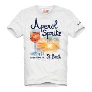 MC2 Saint Barth Venedig Spritz T-shirt White, Herr