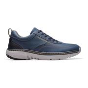 Clarks Blå Spets Herr Sneaker Blue, Herr