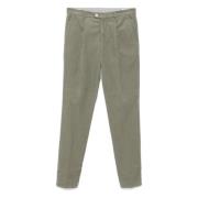 Brunello Cucinelli Cordbyxor i Bomull med Fickor Green, Herr