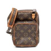 Louis Vuitton Vintage Pre-owned Canvas handvskor Brown, Dam