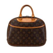 Louis Vuitton Vintage Pre-owned Canvas handvskor Brown, Dam