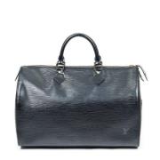 Louis Vuitton Vintage Pre-owned Laeder handvskor Black, Dam