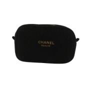 Chanel Vintage Pre-owned Canvas chanel-vskor Black, Dam