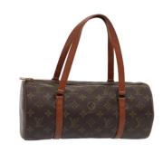 Louis Vuitton Vintage Pre-owned Canvas handvskor Brown, Dam