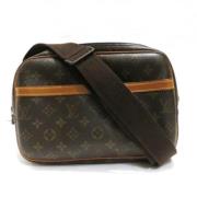 Louis Vuitton Vintage Pre-owned Tyg louis-vuitton-vskor Brown, Dam