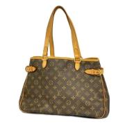 Louis Vuitton Vintage Pre-owned Tyg louis-vuitton-vskor Brown, Dam