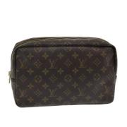 Louis Vuitton Vintage Pre-owned Canvas kuvertvskor Brown, Dam