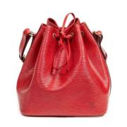 Louis Vuitton Vintage Pre-owned Laeder axelremsvskor Red, Dam