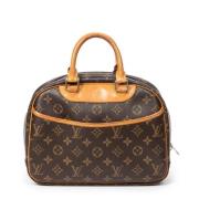 Louis Vuitton Vintage Pre-owned Canvas handvskor Brown, Dam