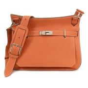 Hermès Vintage Pre-owned Laeder crossbodyvskor Orange, Dam