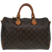 Louis Vuitton Vintage Pre-owned Canvas louis-vuitton-vskor Brown, Dam