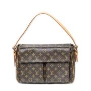 Louis Vuitton Vintage Pre-owned Canvas handvskor Brown, Dam