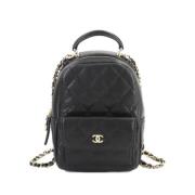 Chanel Vintage Pre-owned Laeder chanel-vskor Black, Dam