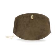 Savette Brun Mocka Crossbody-väska Brown, Dam