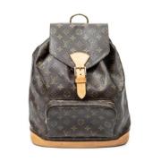 Louis Vuitton Vintage Pre-owned Canvas ryggsckar Brown, Dam