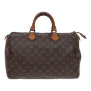 Louis Vuitton Vintage Pre-owned Canvas louis-vuitton-vskor Brown, Dam