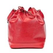 Louis Vuitton Vintage Pre-owned Laeder axelremsvskor Red, Dam