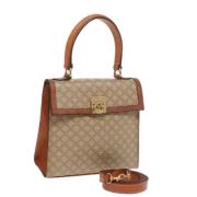 Celine Vintage Pre-owned Canvas celine-vskor Beige, Dam