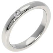 Tiffany & Co. Pre-owned Pre-owned Platina ringar Gray, Dam