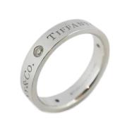 Tiffany & Co. Pre-owned Pre-owned Platina ringar Gray, Dam