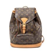 Louis Vuitton Vintage Pre-owned Canvas ryggsckar Brown, Dam