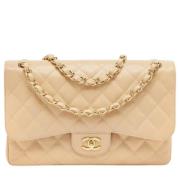 Chanel Vintage Pre-owned Laeder chanel-vskor Beige, Dam