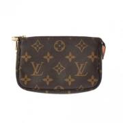 Louis Vuitton Vintage Pre-owned Tyg louis-vuitton-vskor Brown, Dam