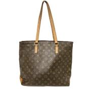 Louis Vuitton Vintage Pre-owned Tyg louis-vuitton-vskor Brown, Dam