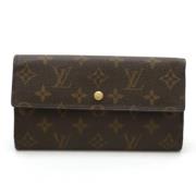 Louis Vuitton Vintage Pre-owned Tyg plnbcker Brown, Dam