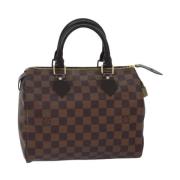 Louis Vuitton Vintage Pre-owned Canvas louis-vuitton-vskor Brown, Dam