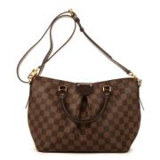 Louis Vuitton Vintage Pre-owned Canvas louis-vuitton-vskor Brown, Dam