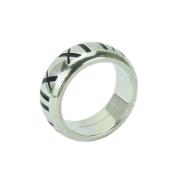 Tiffany & Co. Pre-owned Pre-owned Silver ringar Gray, Dam