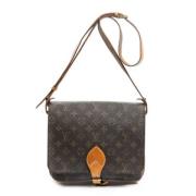 Louis Vuitton Vintage Pre-owned Canvas handvskor Brown, Dam